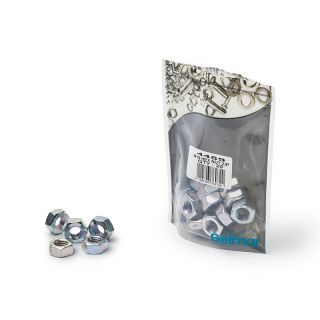 Hex Nuts, High Tensile, M10 x 17mm, 20 Pieces