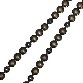 Nail Head Strip, Antique Brass, 16mm x 1m