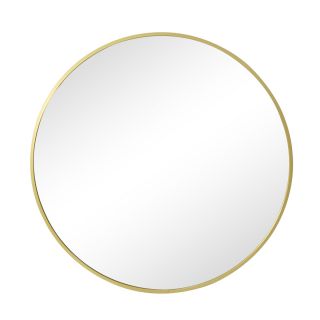 Mirror, Round, Gold Frame, 600mm