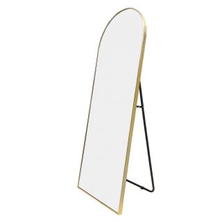 Mirror, Arch With Stand, Gold Frame, 1800mm x 600mm