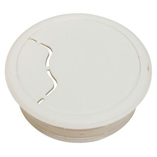 Cable Outlet, 64mm, White