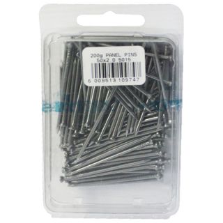Panel Pins, 50mm x 2mm, 200g