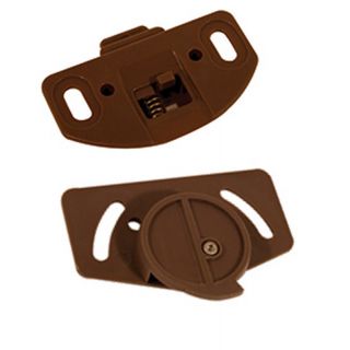 Slide Line 55 Runners and Guides, Brown, 4 Pieces