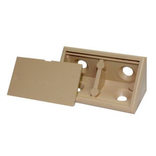 Corner Block with Cap, Maple, 40 Pieces