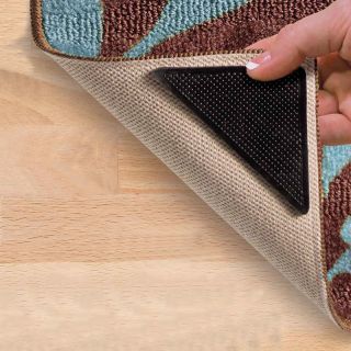 Floor Mat Non-Slip Corners, 4 Pieces