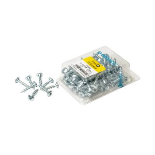 G Screw, Pozi, No.10 (5mm x 25mm), 100 Pieces