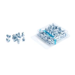 Euro Screw, Pozi, 6.3mm x 10.0mm, 100 Pieces