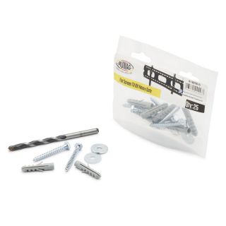 Flat Screen TV Kit, Heavy Duty, 25 Pieces