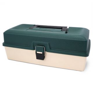 Utility Storage Box, 2 Tray, Plastic