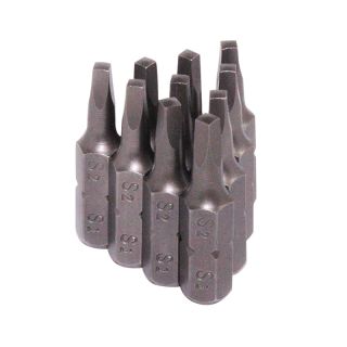 Square Bits, No.1 x 25mm, 10 Pieces