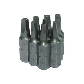 Square Bits, Assorted, No.0 No.1 No.2, 9 Pieces