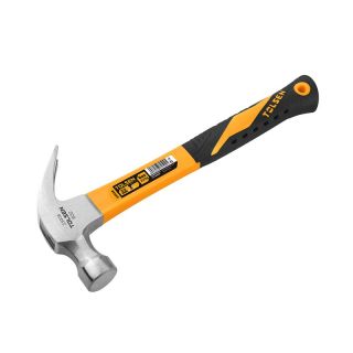 Claw Hammer, Fiberglass Handle, 450g