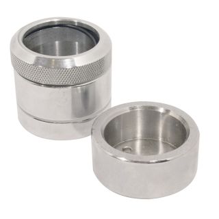 Pole System, Top and Bottom Kit, Chrome Plated