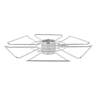 Pole System, Wine Glass Holder, Chrome Plated