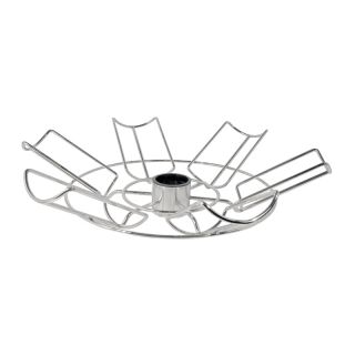 Pole System, Wine Bottle Holder, Chrome Plated