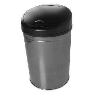 Bin with Sensor Lid, Stainless Steel, 30 Litre