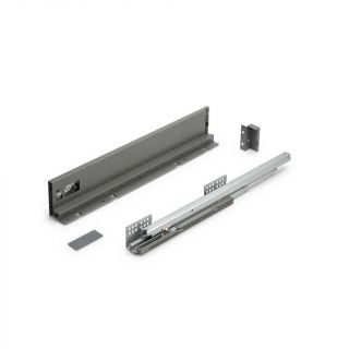 Starbox Slim Drawer Sides, Grey, 400mm x 88mm