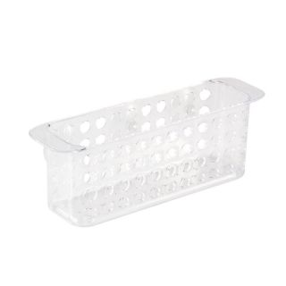 Storage Rack, Suction Cups, Clear, 260mm x 87mm x 77mm