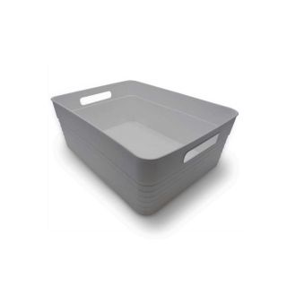 Storage Basket, Grey, 12L
