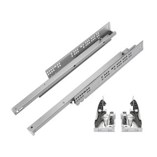 Runner, Soft Close Under Mount, 490mm, Eco, 30kg Capacity, 2 Pieces