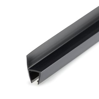 180 Soft Lip 10mm Seal, Rubber, Black, 2.5m