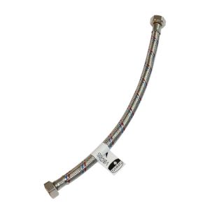Braided Hose Connector, 15mm x 350mm