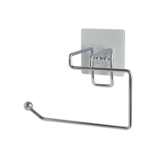 Toilet Roll Holder, Stainless Steel, Stick-On