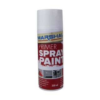 Marshal Spray Paint, White Primer, 350ml