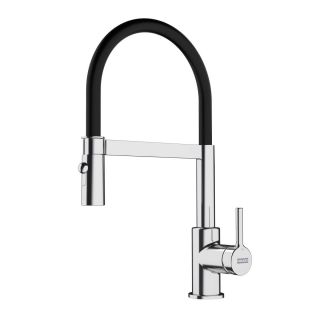 Franke Lina Semi-Pro Chrome/Black Mixer