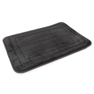 Bath Mat, Memory Foam, Charcoal, 600mm x 400mm