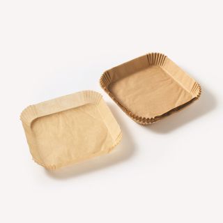 Air Fryer Parchment Liners, Disposable, Square, 50 Pieces