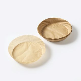 Air Fryer Parchment Liners, Disposable, Round, 50 Pieces