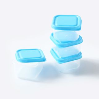 Storage Containers, 55mm x 55mm x 38mm, 4 Pieces