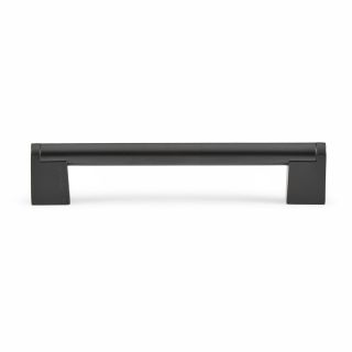 Roman Bar Handle, Black, 128mm