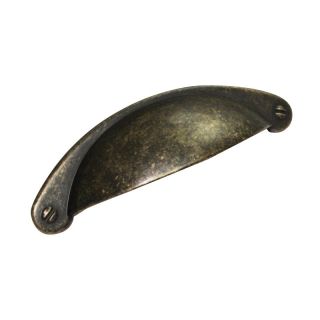 Cup Handle, Antique Brass, 64mm