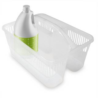 Detergent Caddy, Clear Plastic