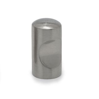 Bite Knob, Brushed Satin Nickel, 12mm x 18mm