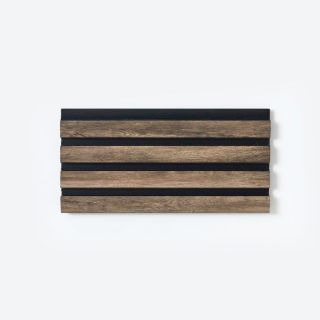 Cladding Panel, Chart Walnut/Black, 2900mm x 120mm