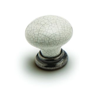Crete Knob, Antique Pewter Base, 35mm