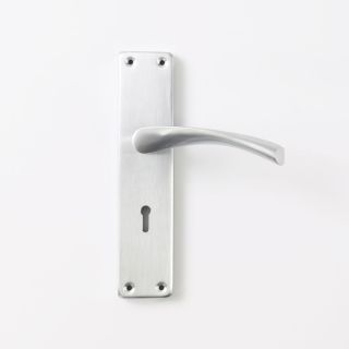 Sandon On Plate, Satin Chrome