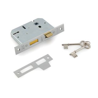 2 Lever Lock Body, Chrome Plated