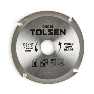 Angle Grinder Wood Blade, 4T, 115mm x 22.2mm