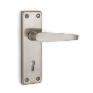 Salton Door Set, Brushed Satin Nickel, 150mm