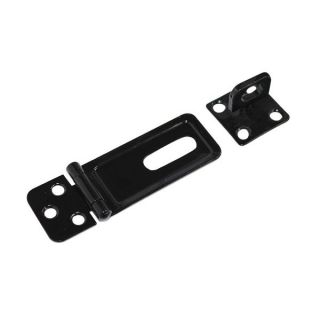 Hasp & Staple, Black, 90mm
