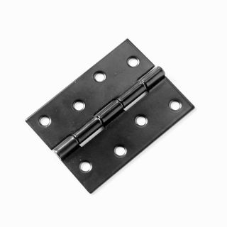 Butt Hinge, Black, 100mm