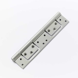 Flush Hinge, Grey, Aluminium, 200mm