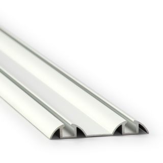 Sliding Door System, Bottom Profile, Aluminium, 3m