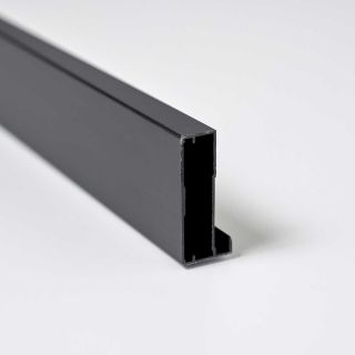 Aluminium Door Frame, Black, G4, 44mm x 3m