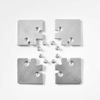 Aluminium Door Frame, Corners, G4, 4 Pieces