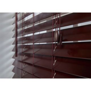 50mm x 1000mm x 1600mm, Mahogany, Durawood Venetian Blind